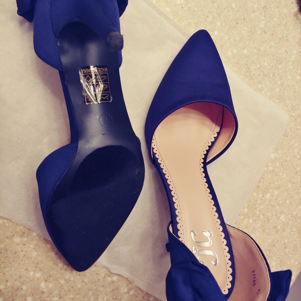 JC Navy Heels
